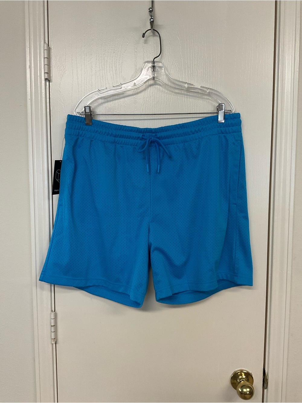 Original Use Men's Athletic Mesh Shorts - Blue